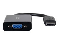 C2G HDMI Mini to VGA Adapter Converter Dongle - Convertisseur vidéo - HDMI - VGA - noir 80503