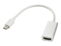 MCL CG-292CZ - Adaptateur vidéo - Mini DisplayPort mâle pour HDMI femelle - 22 cm - blanc CG-292CZ