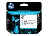 HP 91 - Magenta clair, cyan clair - tête d'impression - pour DesignJet Z6100, Z6100ps C9462A