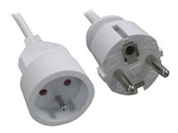 Uniformatic - Rallonge de câble d'alimentation - power CEE 7/7 (P) pour power CEE 7/7 (R) - 10 m - noir 46302