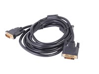 Uniformatic - Câble DVI - DVI-D (M) pour DVI-D (M) - 1.8 m - moulé - noir 12112
