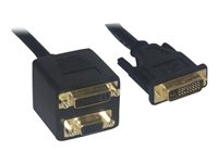 Uniformatic - Répartiteur d'écran - DVI-I (M) pour HD-15 (VGA), DVI-I (F) - 20 cm 73503