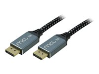MCL - Câble DisplayPort - DisplayPort (M) - DisplayPort 1.4 - 2 m - support 8K60Hz (7680 x 4320) - noir, blanc MC3A99A0MC3992Z