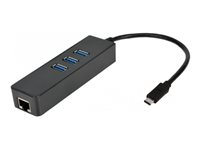 MCL - Adaptateur réseau - USB-C - USB 3.0 x 3 USB3C-125H3/C-P