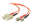 C2G SC-ST 50/125 OM2 Duplex Multimode PVC Fiber Optic Cable (LSZH) - Câble réseau - SC multi-mode (M) pour ST multi-mode (M) - 3 m - fibre optique - duplex - 50 / 125 microns - OM2 - sans halogène - orange