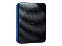 WD Gaming Drive WDBM1M0040BBK - Disque dur - 4 To - externe (portable) - USB 3.0 - haut noir avec bas bleu WDBM1M0040BBK-WESN